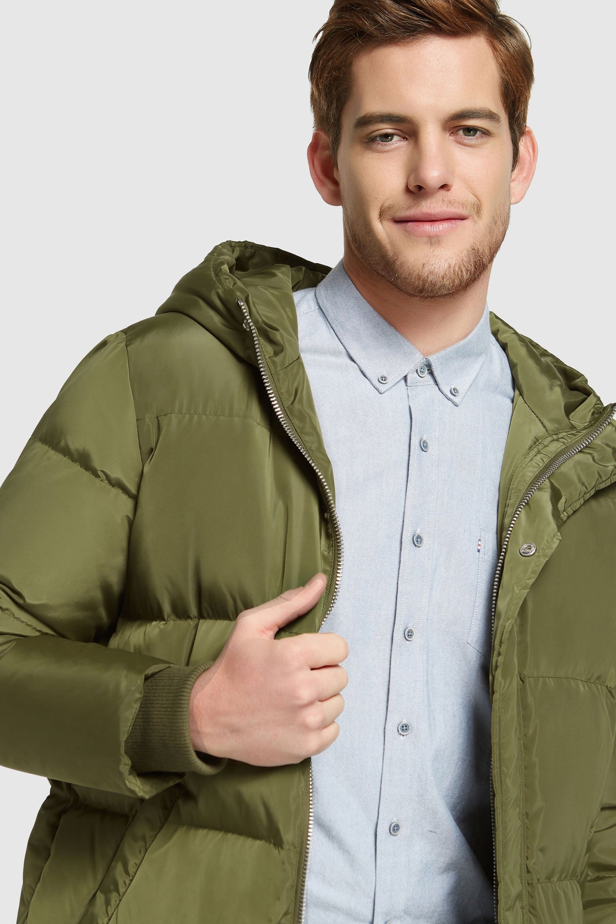 Hot-Sale Knee Length Winter Thickened Down Jacket