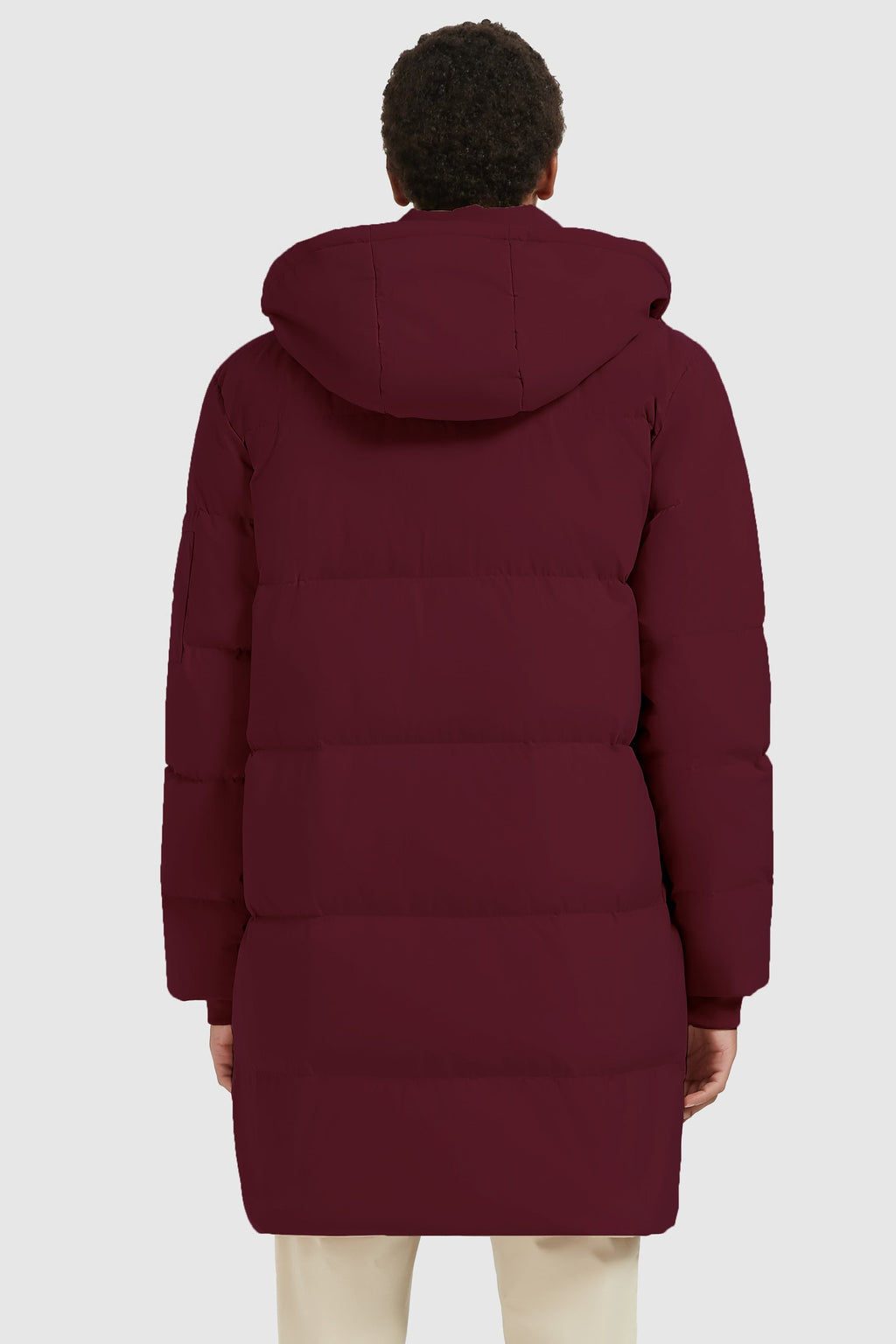 Hot-Sale Zip Up Snap Button Thickened Down Jacket