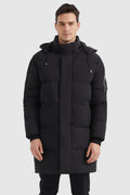 Hot-Sale Zip Up Snap Button Thickened Down Jacket