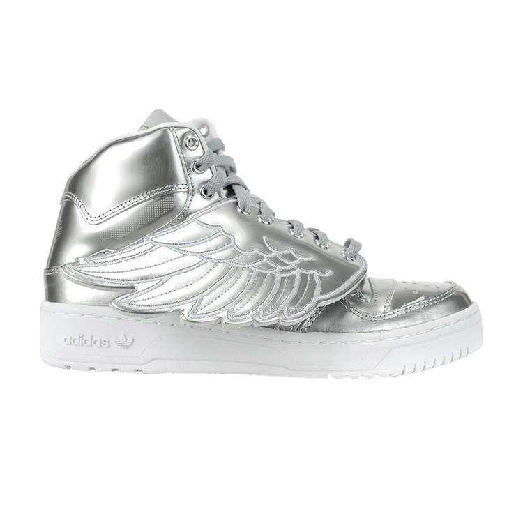 adidas JS Wings Metal Jeremy Scott Silver Metallic dealsale365