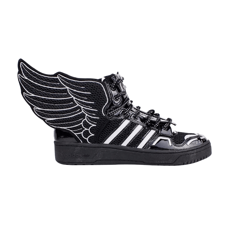 adidas JS Wings 2.0 Jeremy Scott Mesh Black dealsale365