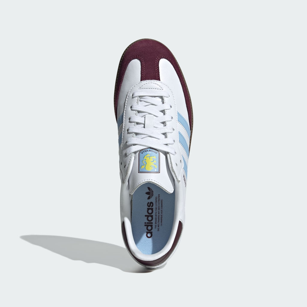 New Arrival Adidas Original SAMBA LICENSED Men -WHITE/ MAROON/GLOBLUE
