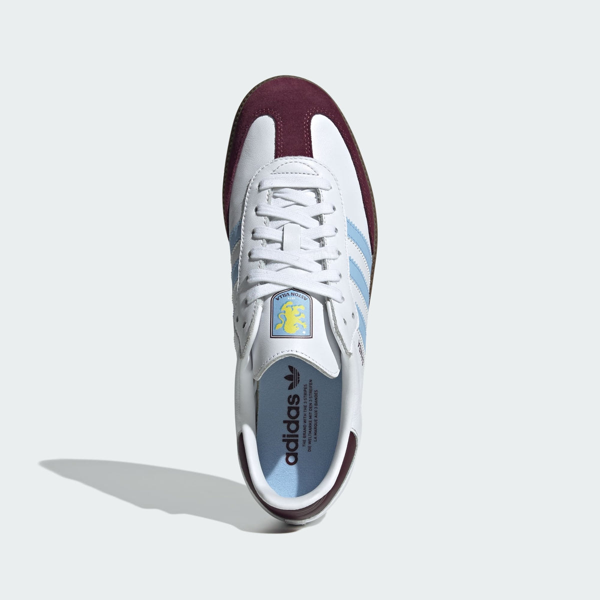 New Arrival Adidas Original SAMBA LICENSED Men -WHITE/ MAROON/GLOBLUE