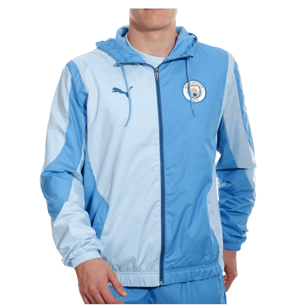 2026 New Arrival Puma Manchester City Pre-Match Woven Jacket