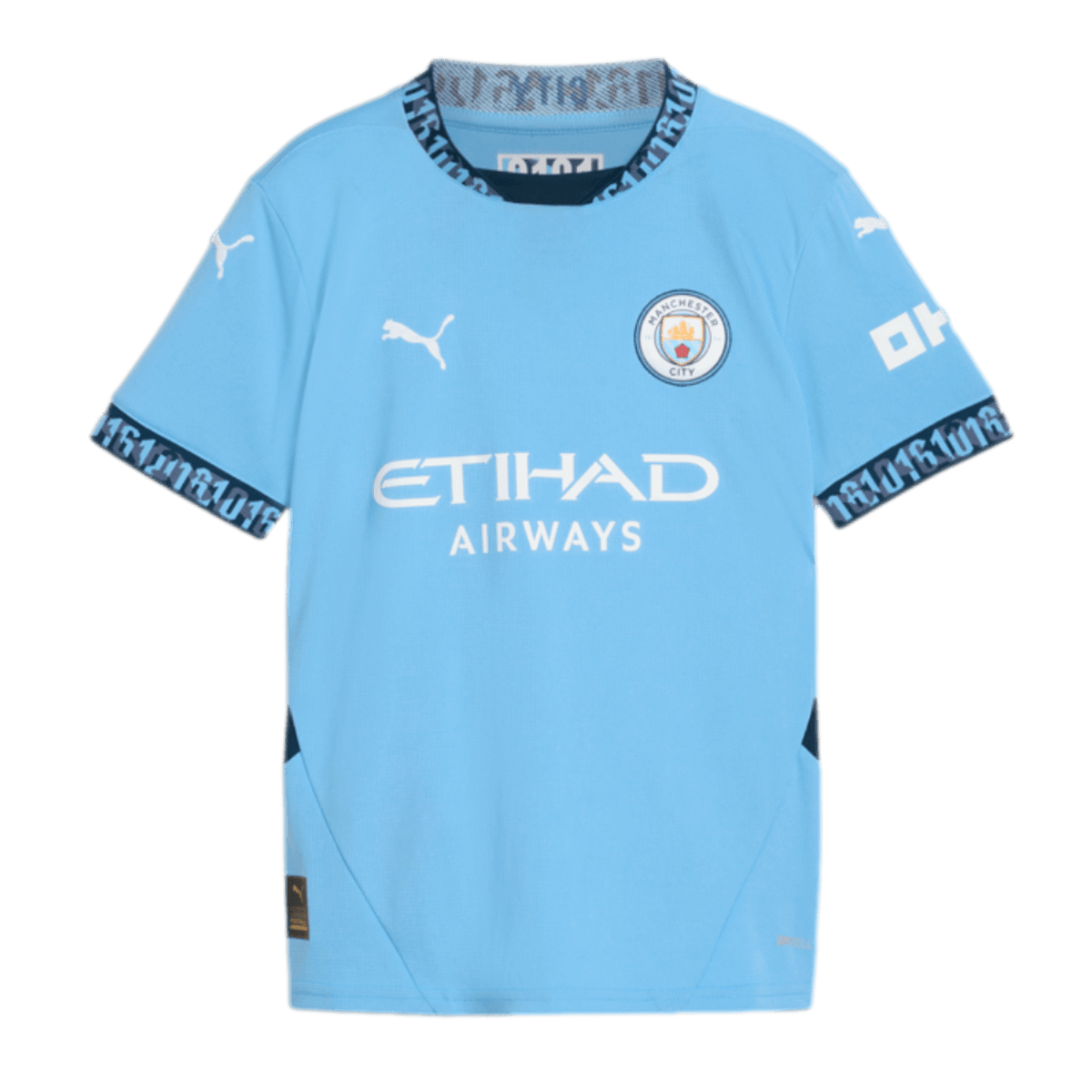 2026 New Arrival Puma Manchester City 24/25 Youth Home Jersey