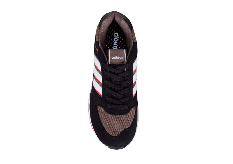 New Arrival Adidas Original RUN 80S Men - BLACK BROWN/ORANGE