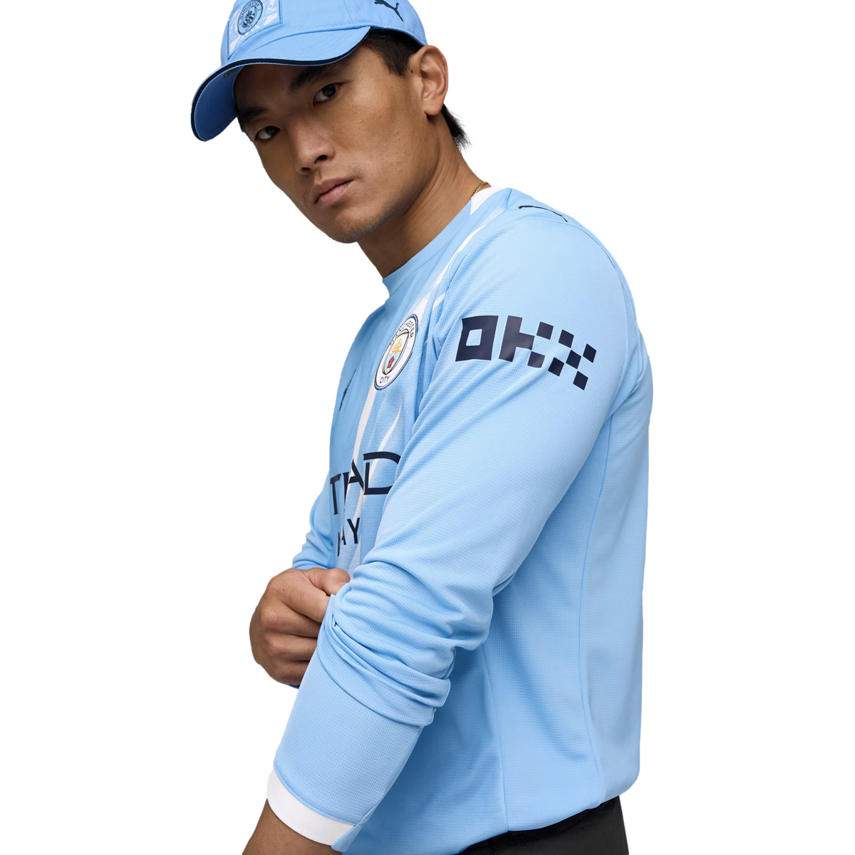 2026 New Arrival Puma Manchester City 25/26 Long Sleeve Home Jersey