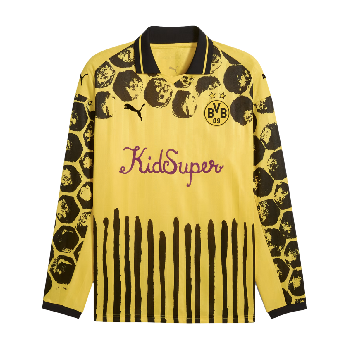 2026 New Arrival Puma Borussia Dortmund x KidSuper CWC Long Sleeve Retro Jersey