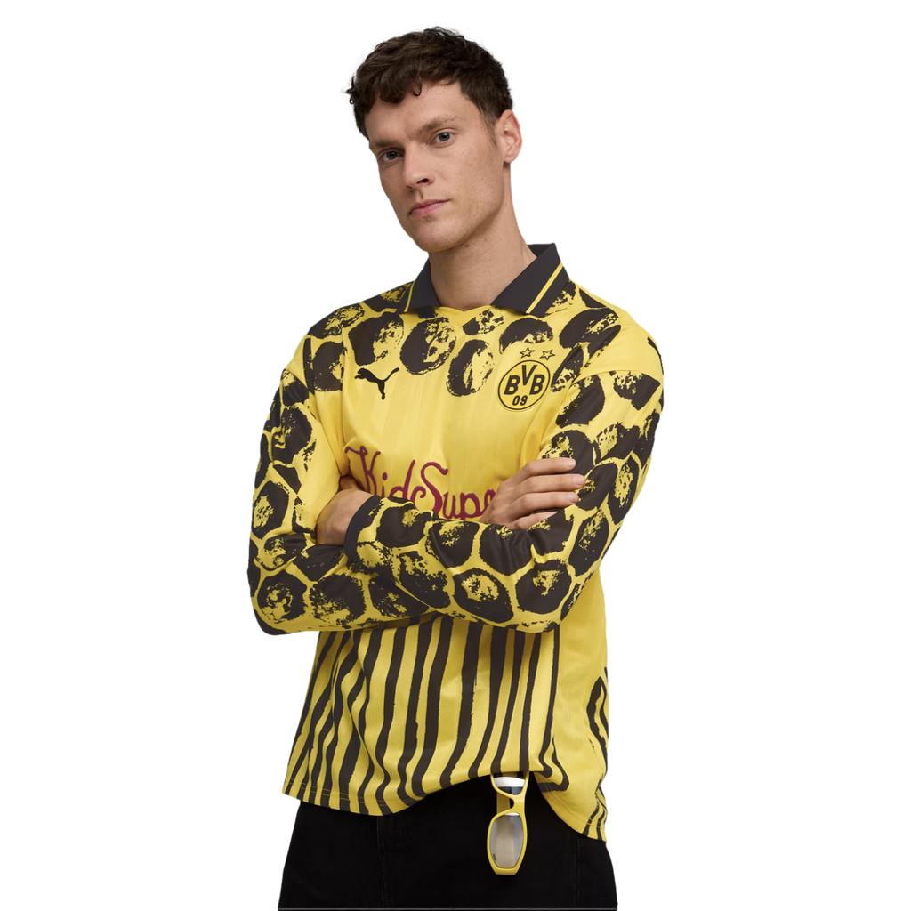 2026 New Arrival Puma Borussia Dortmund x KidSuper CWC Long Sleeve Retro Jersey
