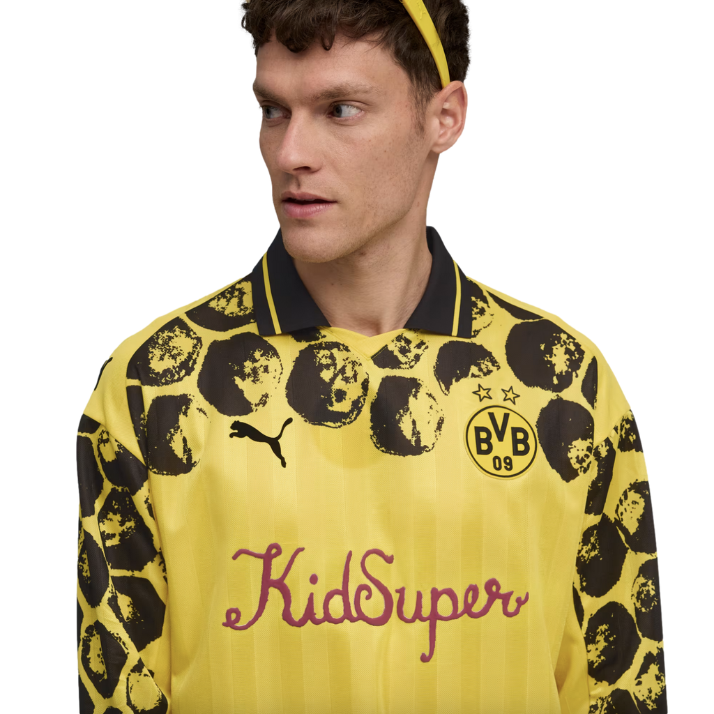 2026 New Arrival Puma Borussia Dortmund x KidSuper CWC Long Sleeve Retro Jersey
