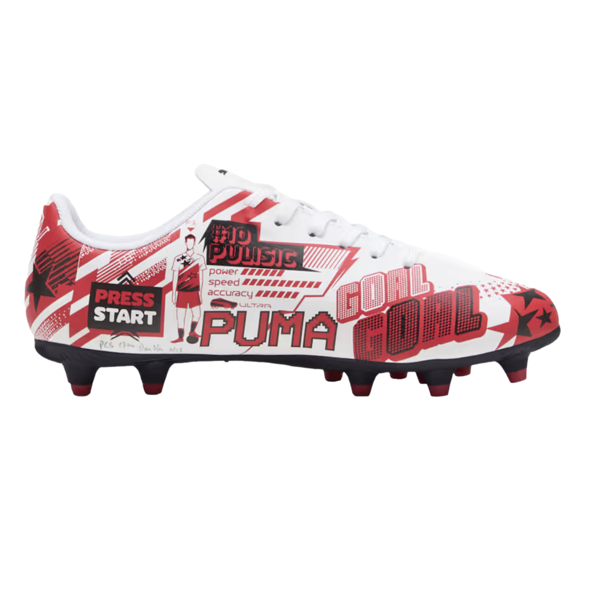 2026 New Arrival Puma Ultra CP Pulisic Legacy Youth Firm Ground Cleats