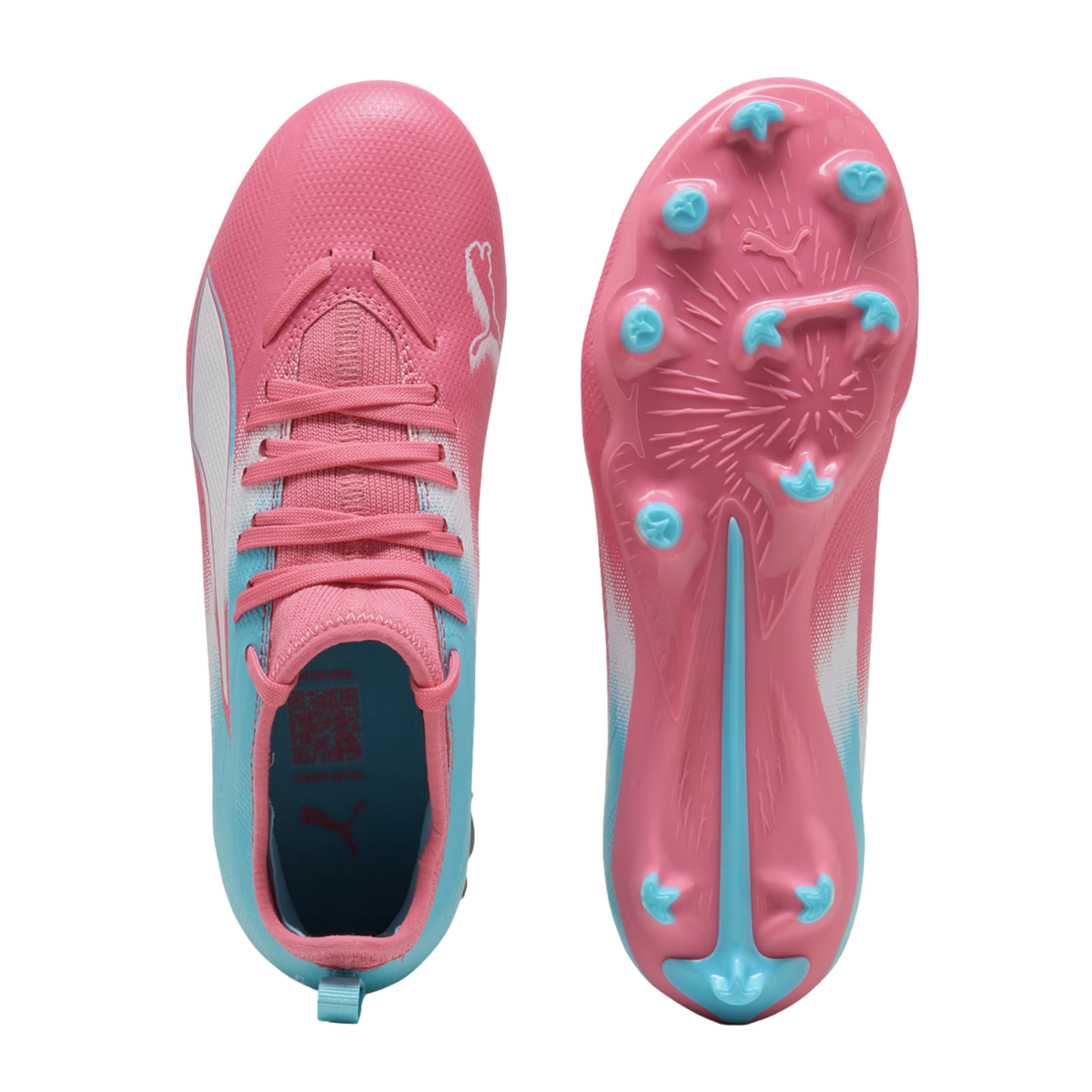 2026 New Arrival Puma Ultra 6 Match Re-charge Youth Firm Ground Cleats