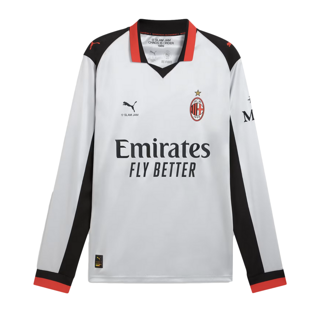2026 New Arrival Puma AC Milan x Slam Jam 25/26 Long Sleeve Jersey