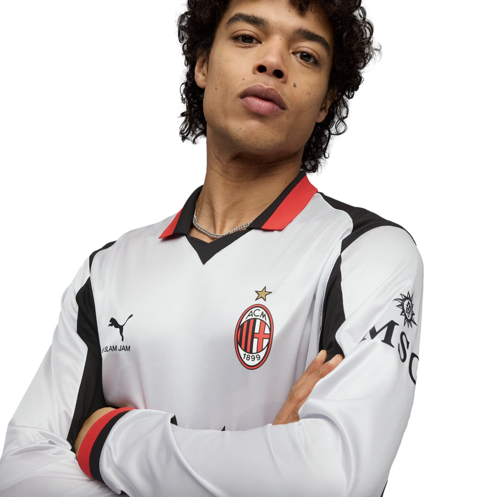 2026 New Arrival Puma AC Milan x Slam Jam 25/26 Long Sleeve Jersey