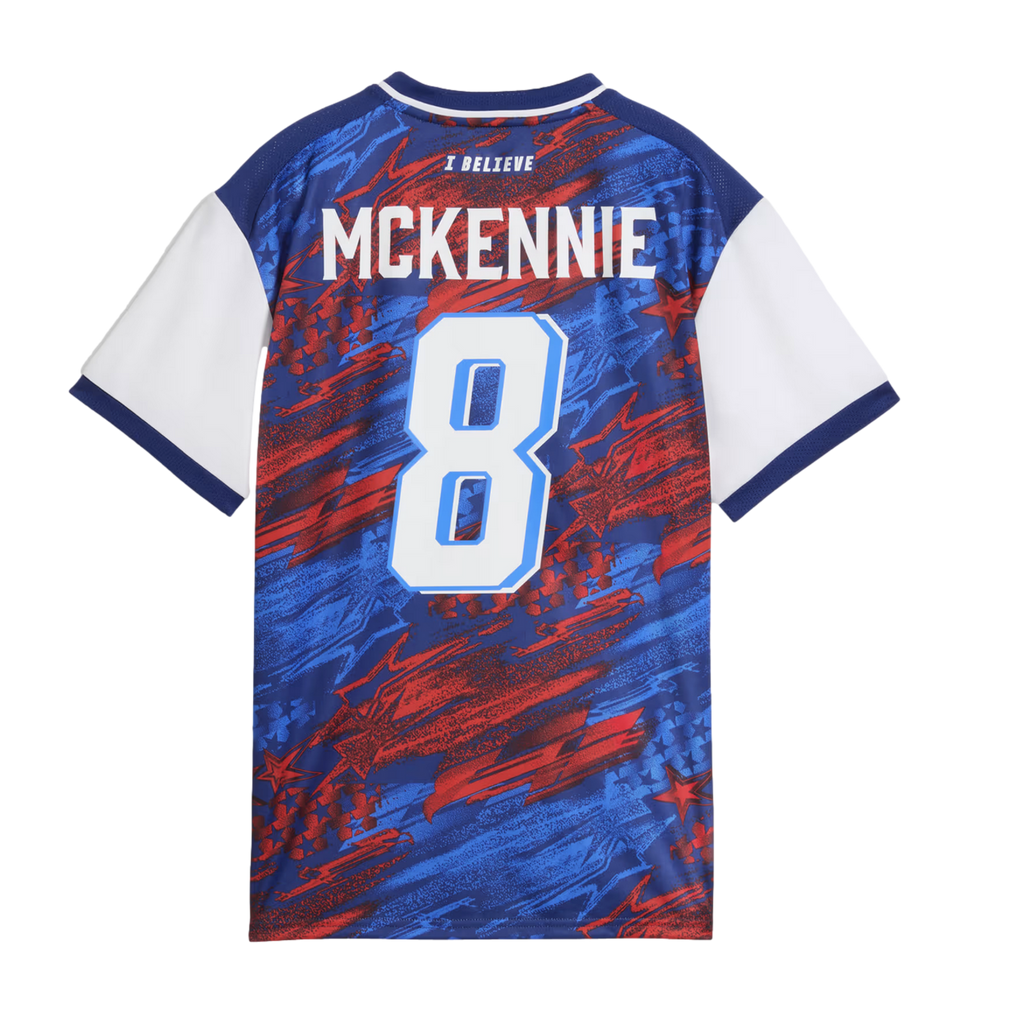 2026 New Arrival Puma McKennie 8 USA Passion Youth Jersey