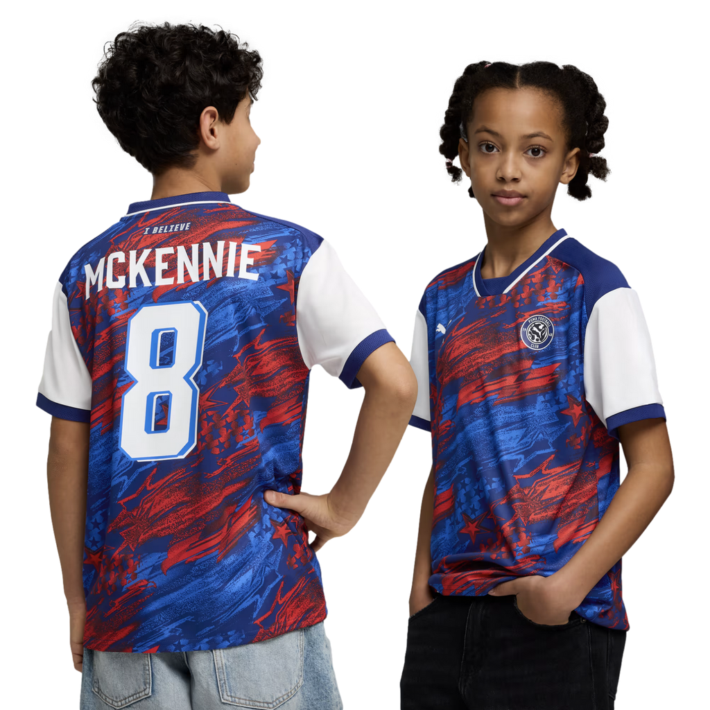 2026 New Arrival Puma McKennie 8 USA Passion Youth Jersey