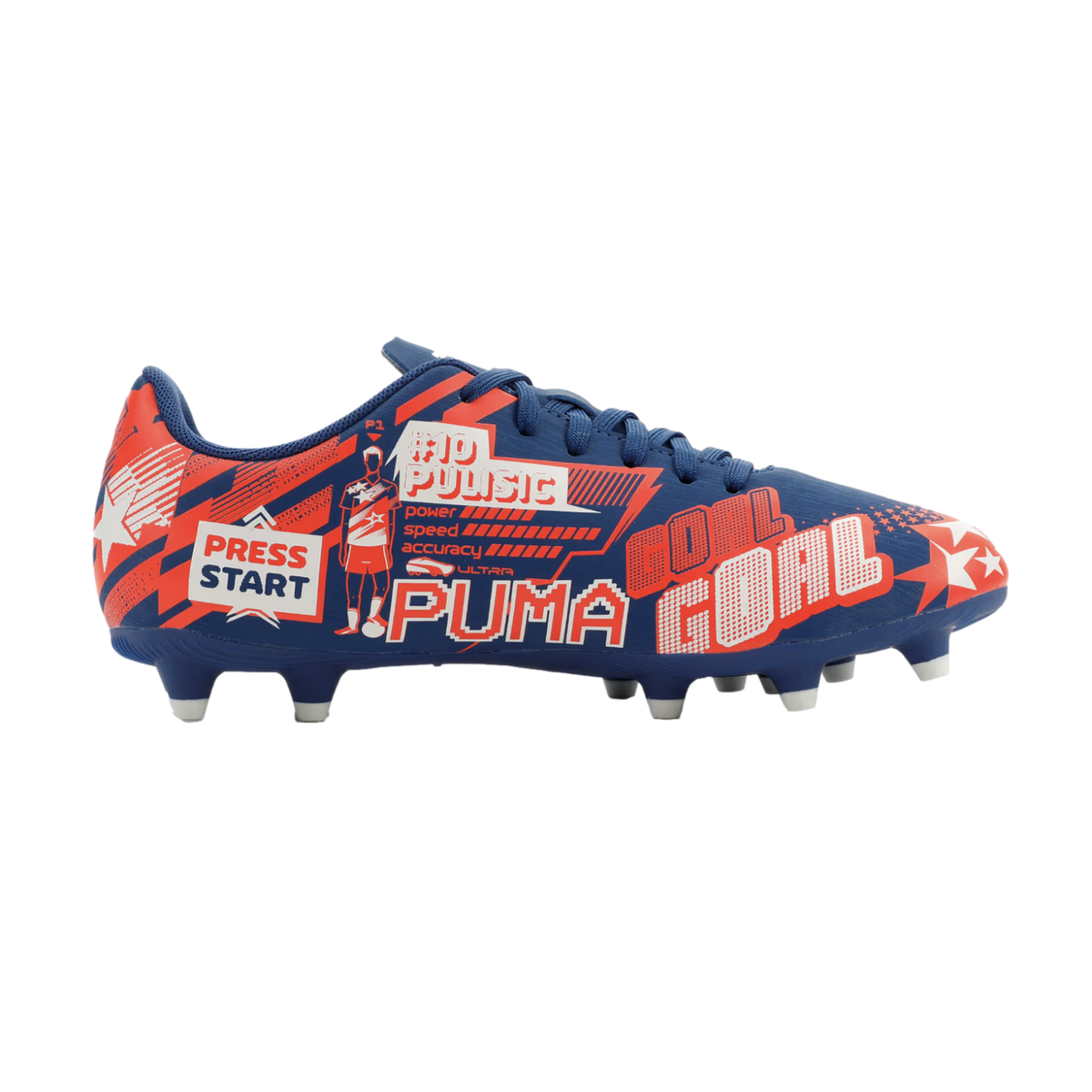 2026 New Arrival Puma Ultra Legacy CP Pulisic Youth Firm Ground Cleats