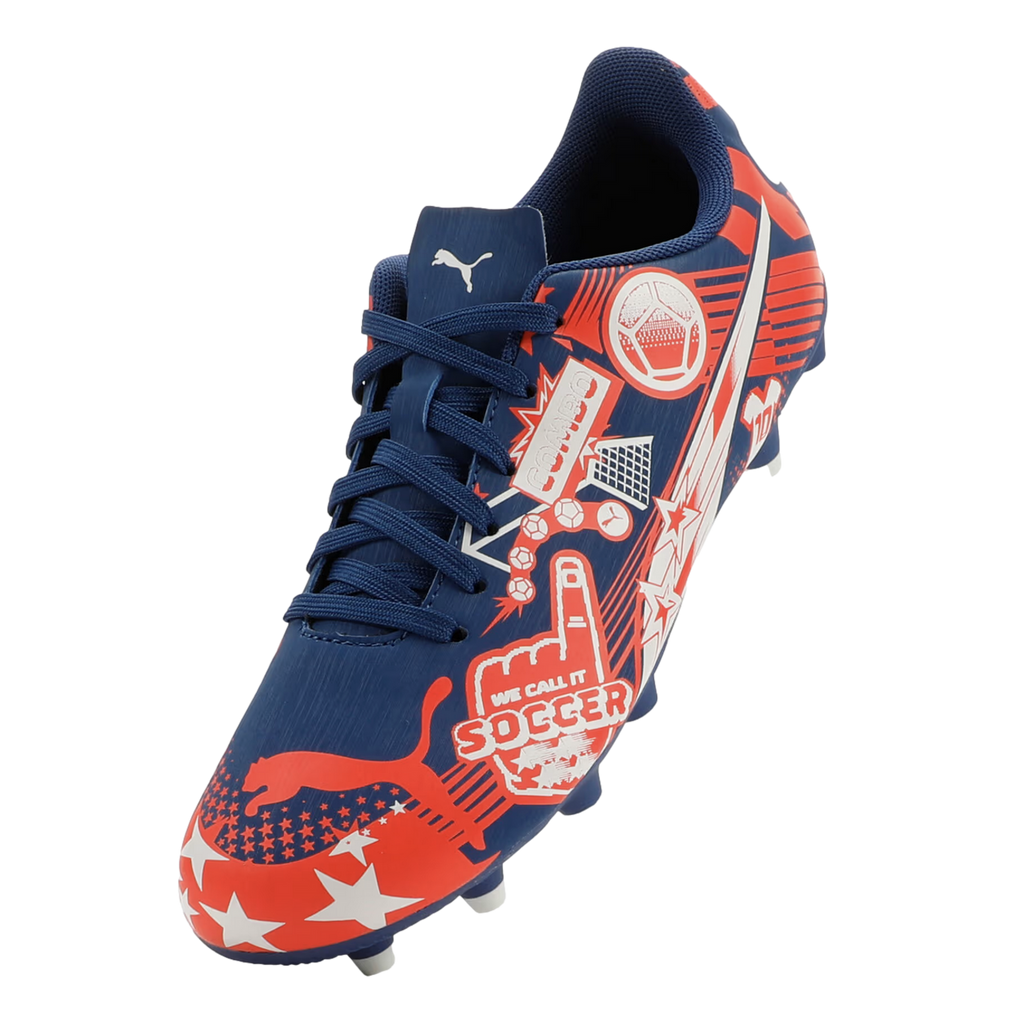 2026 New Arrival Puma Ultra Legacy CP Pulisic Youth Firm Ground Cleats