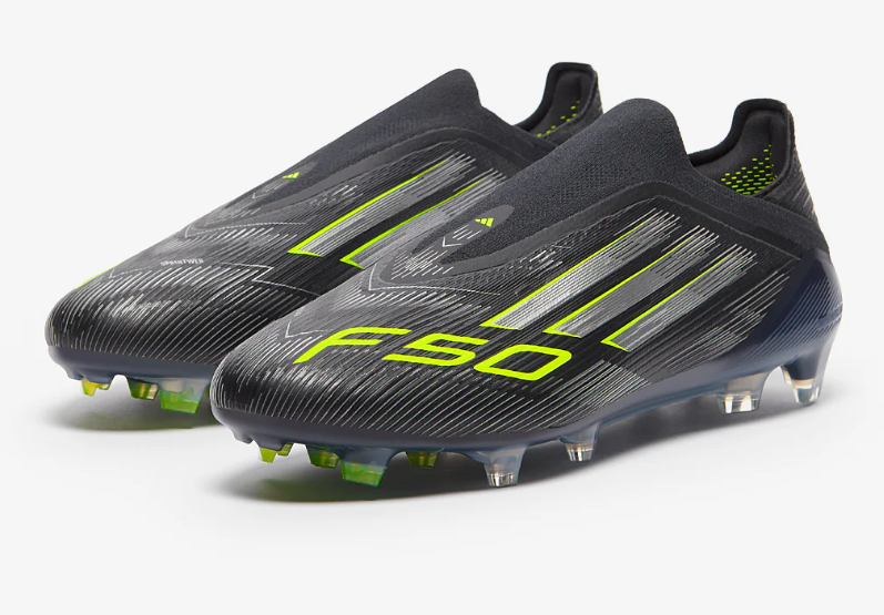 F50 Elite Laceless FG Green Black