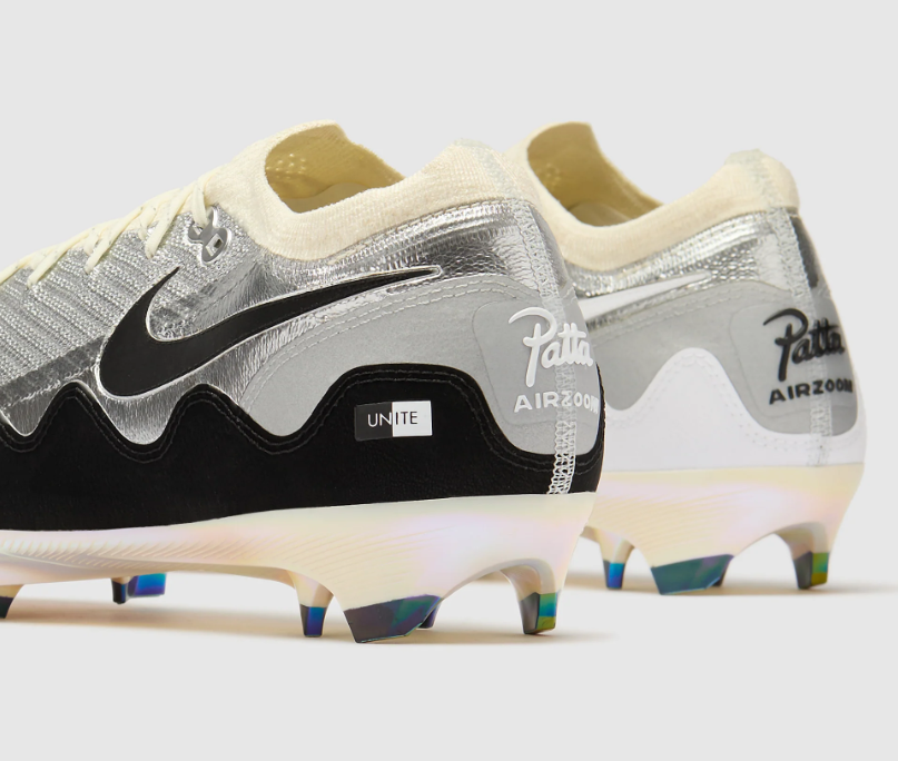 Mercurial Vapor 16 Elite x Patta FG - Special Edition Chrome/White/Black