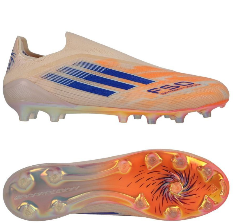 F50 Sparkfusion Elite Laceless FG Coral Blaze