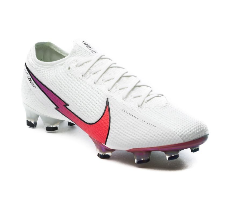 Mercurial Vapor 13 Elite FG White Crimson