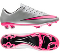 Mercurial Vapor 10 Silver/Pink