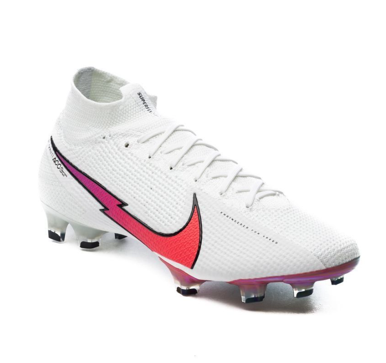 Mercurial Superfly 7 Elite FG White Crimson
