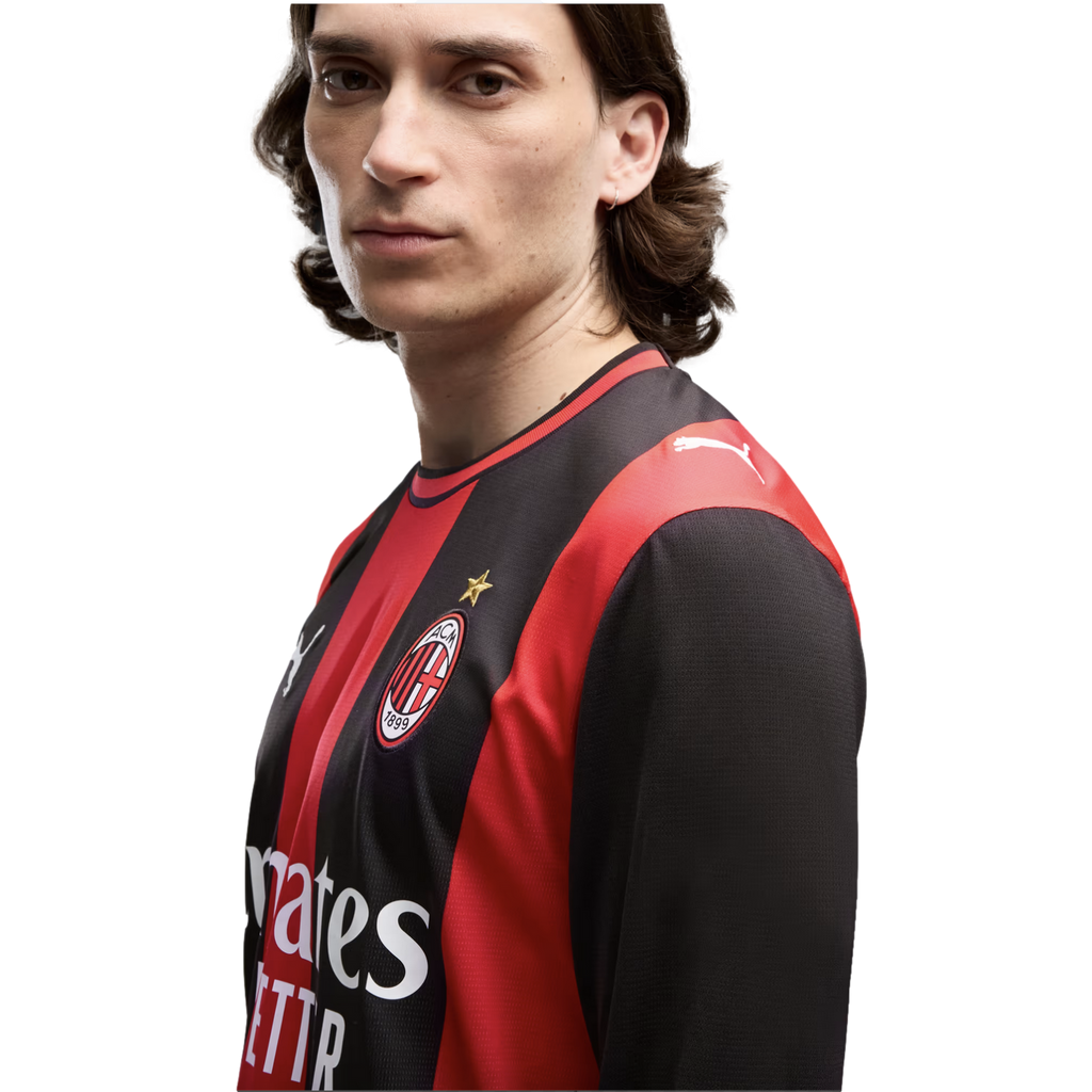 2026 New Arrival Puma AC Milan 26/27 Long Sleeve Home Jersey