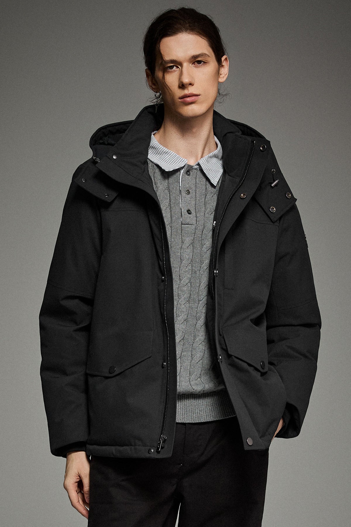 Hot-Sale Super Warm Down Parka with Hood