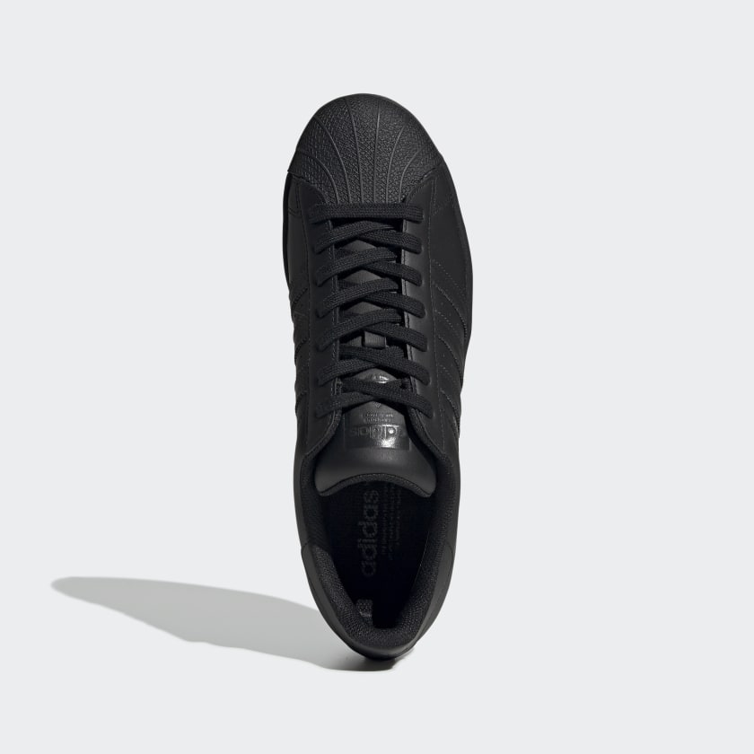 New Arrival Adidas Original SUPERSTAR FOUNDATION Men - CBLACK/CBLACK
