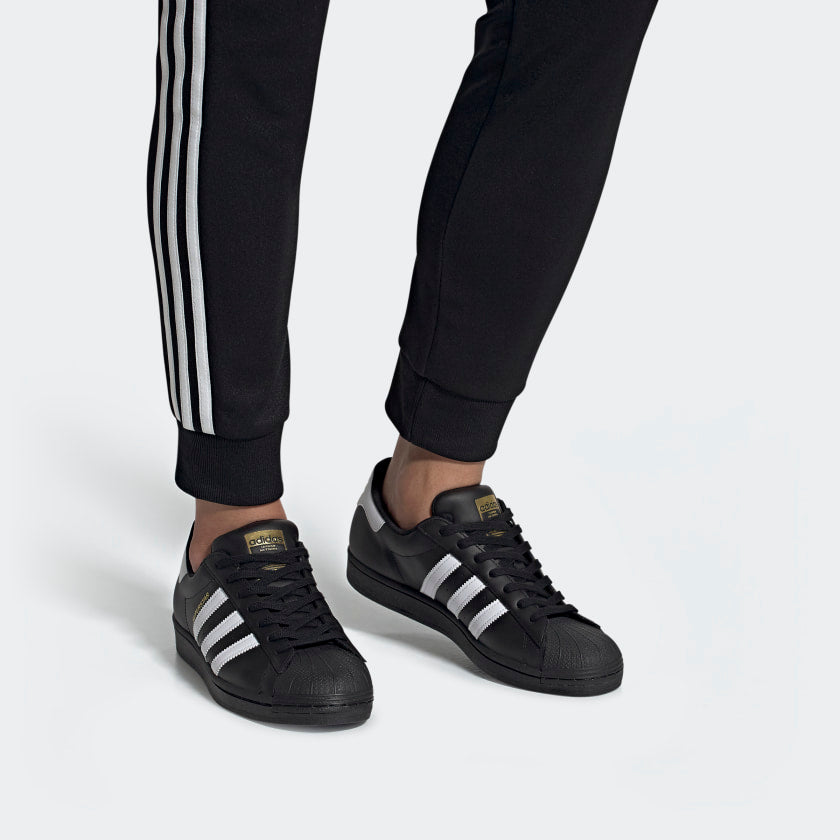 New Arrival Adidas Original SUPERSTAR FOUNDATION Men - CBLACK/FTWWHT