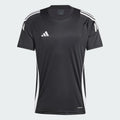 New Arrival Adidas Original TIRO24 FOOTBALL -SOCCER JERSEY Men -BLACK/WHITE