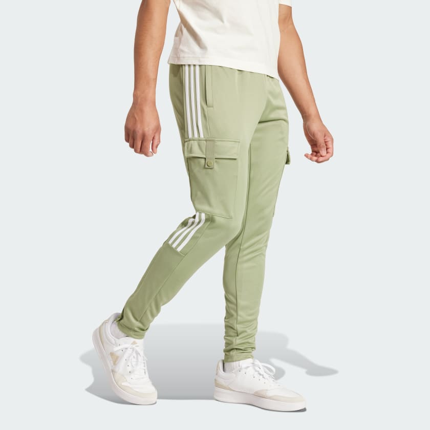 New Arrival Adidas Original TIRO CARGO PNT Men -TENT GREEN/WHITE