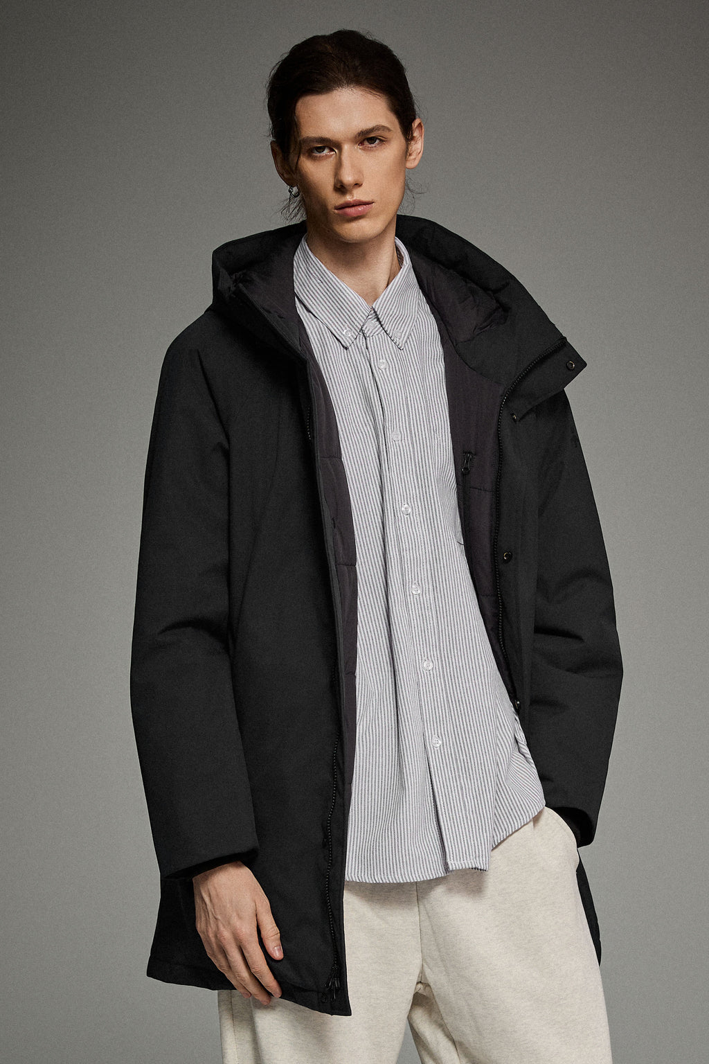 Hot-Sale WeatherGuard Mid-Length Hooded Parka Jacket