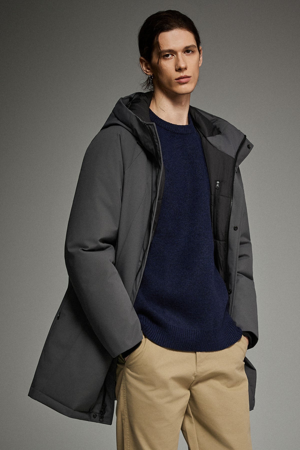 Hot-Sale WeatherGuard Mid-Length Hooded Parka Jacket
