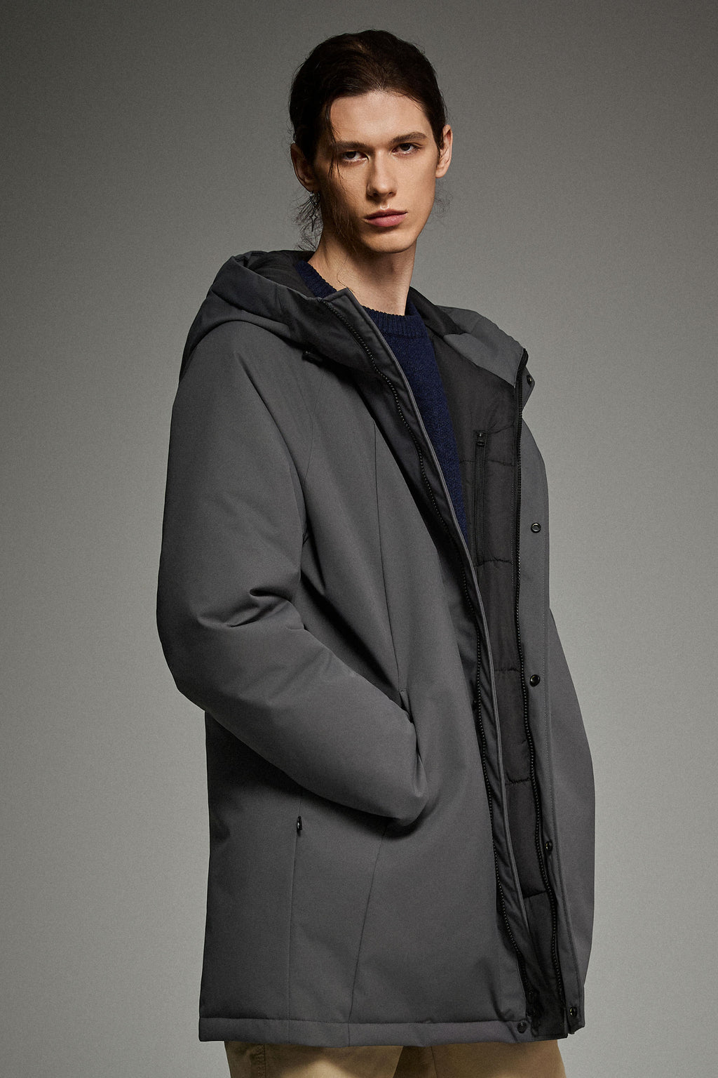 Hot-Sale WeatherGuard Mid-Length Hooded Parka Jacket