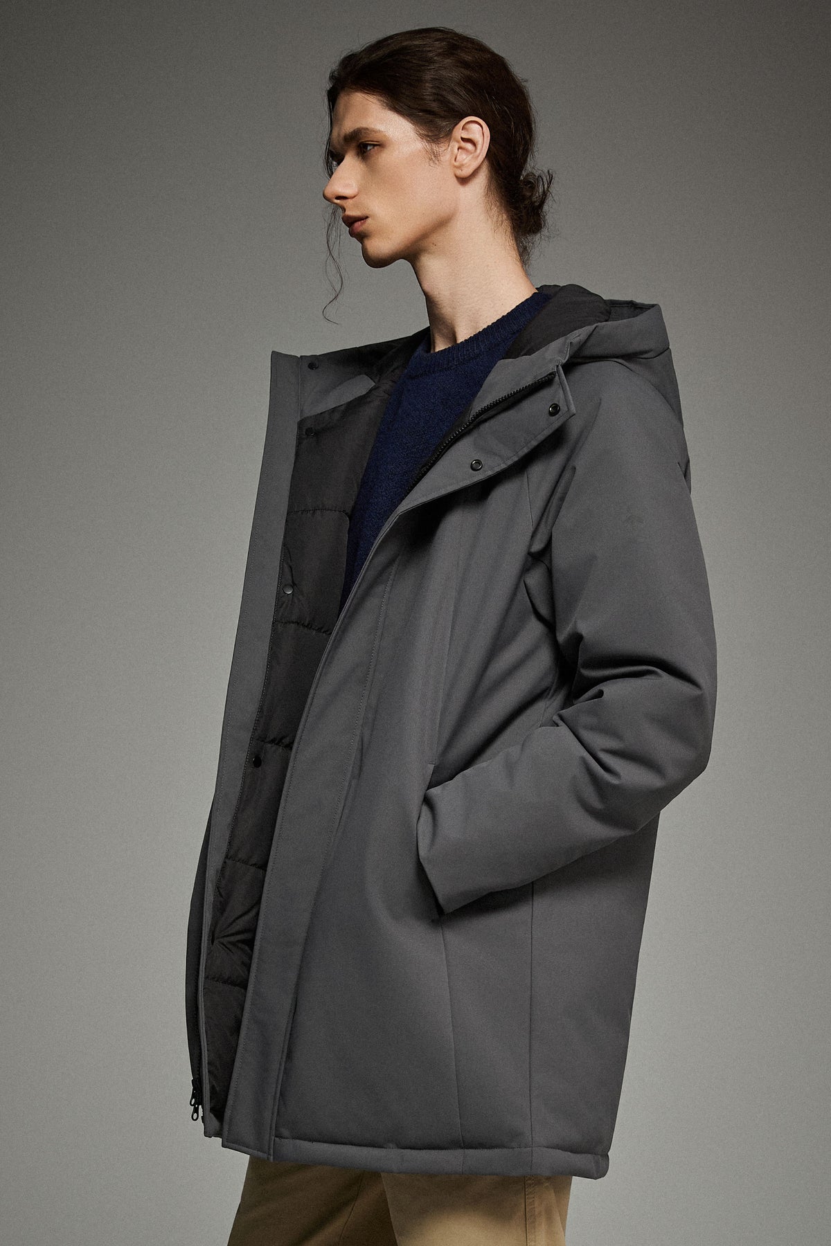 Hot-Sale WeatherGuard Mid-Length Hooded Parka Jacket