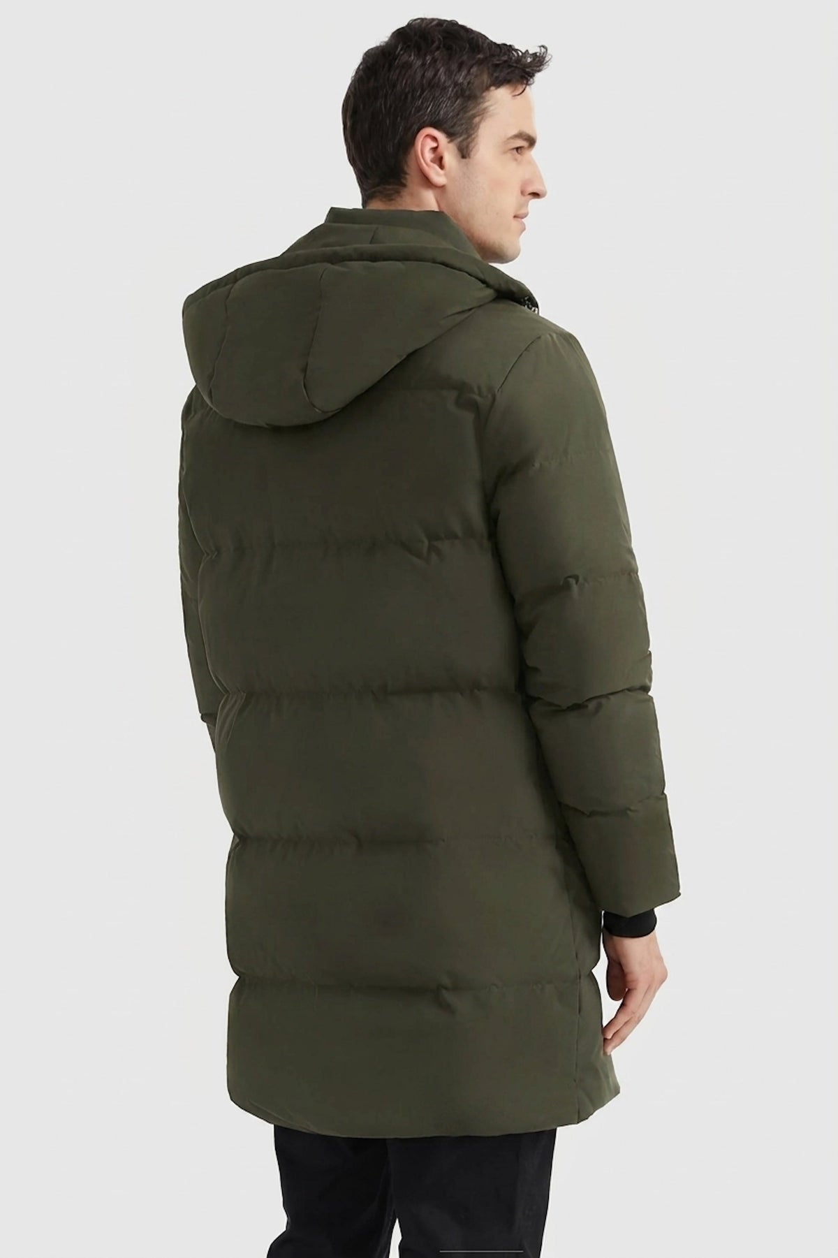 Hot-Sale Zip Up Snap Button Thickened Down Jacket