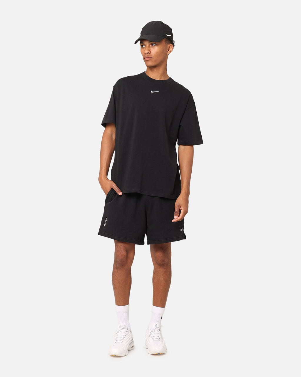Top Seller Nike Nocta Fleece CS Fleece Shorts Black/White