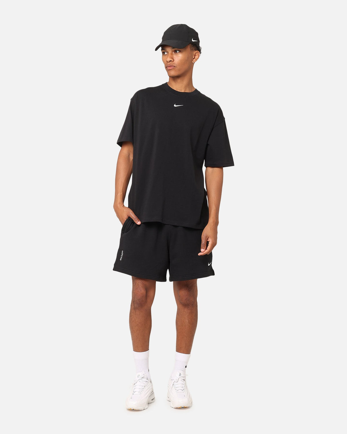 Top Seller Nike Nocta Fleece CS Fleece Shorts Black/White