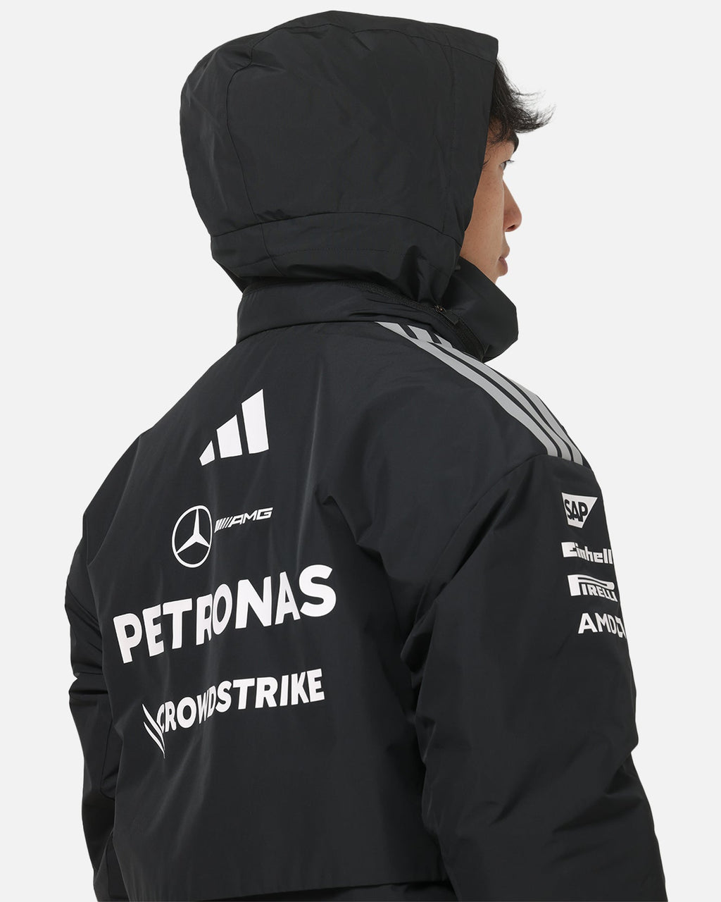 Best-Selling Adidas Mercedes-AMG Petronas Formula 1 Team Engineers Jacket Black