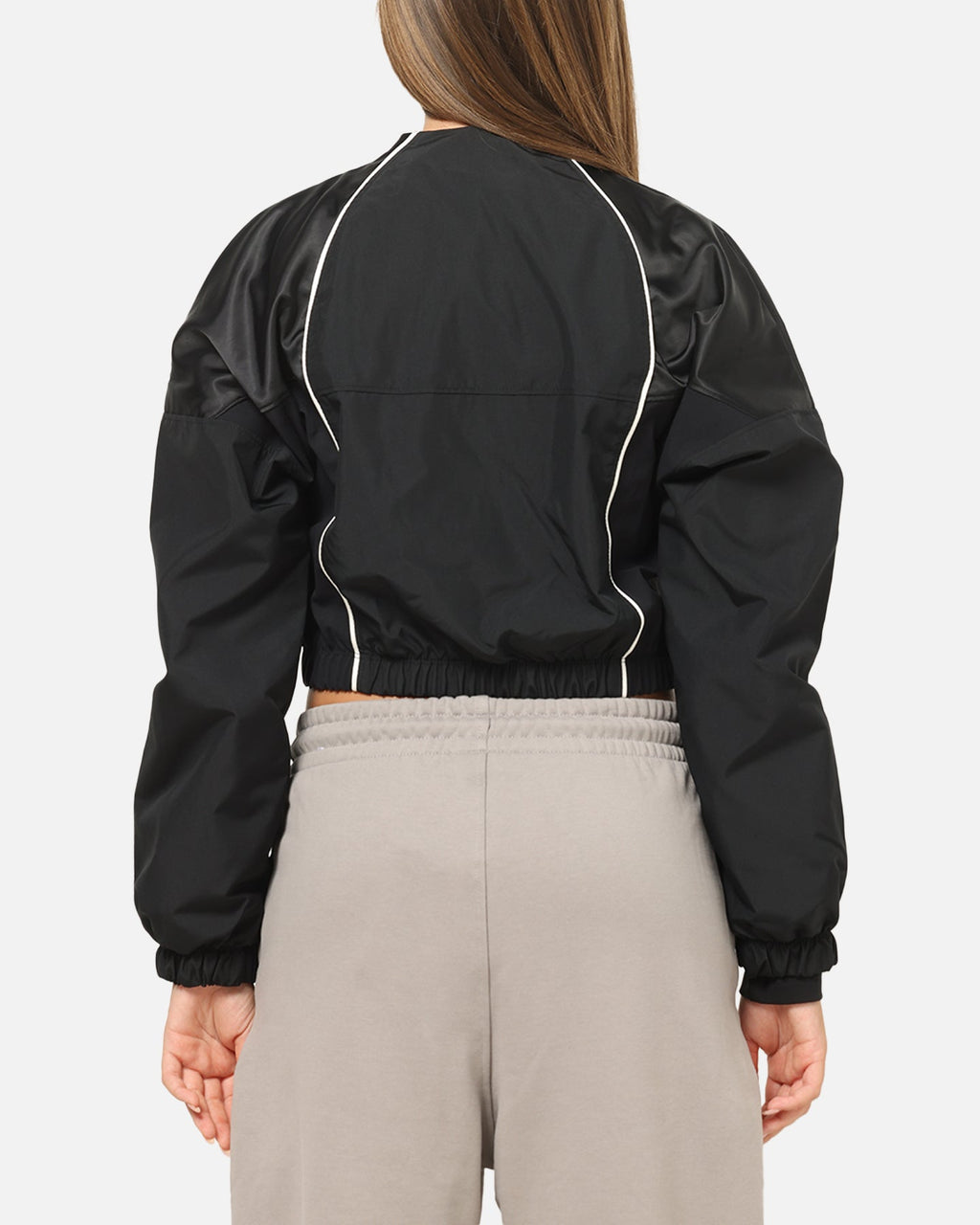 Top Seller Nike Women's Sportswear Shrunken Track Jacket Black/Black
