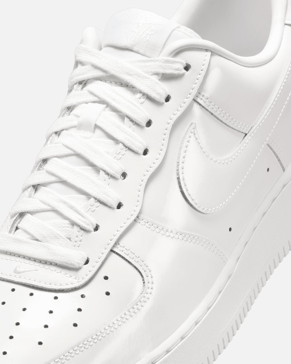 Top Seller Nike Air Force 1 '07 Patent Leather White/White