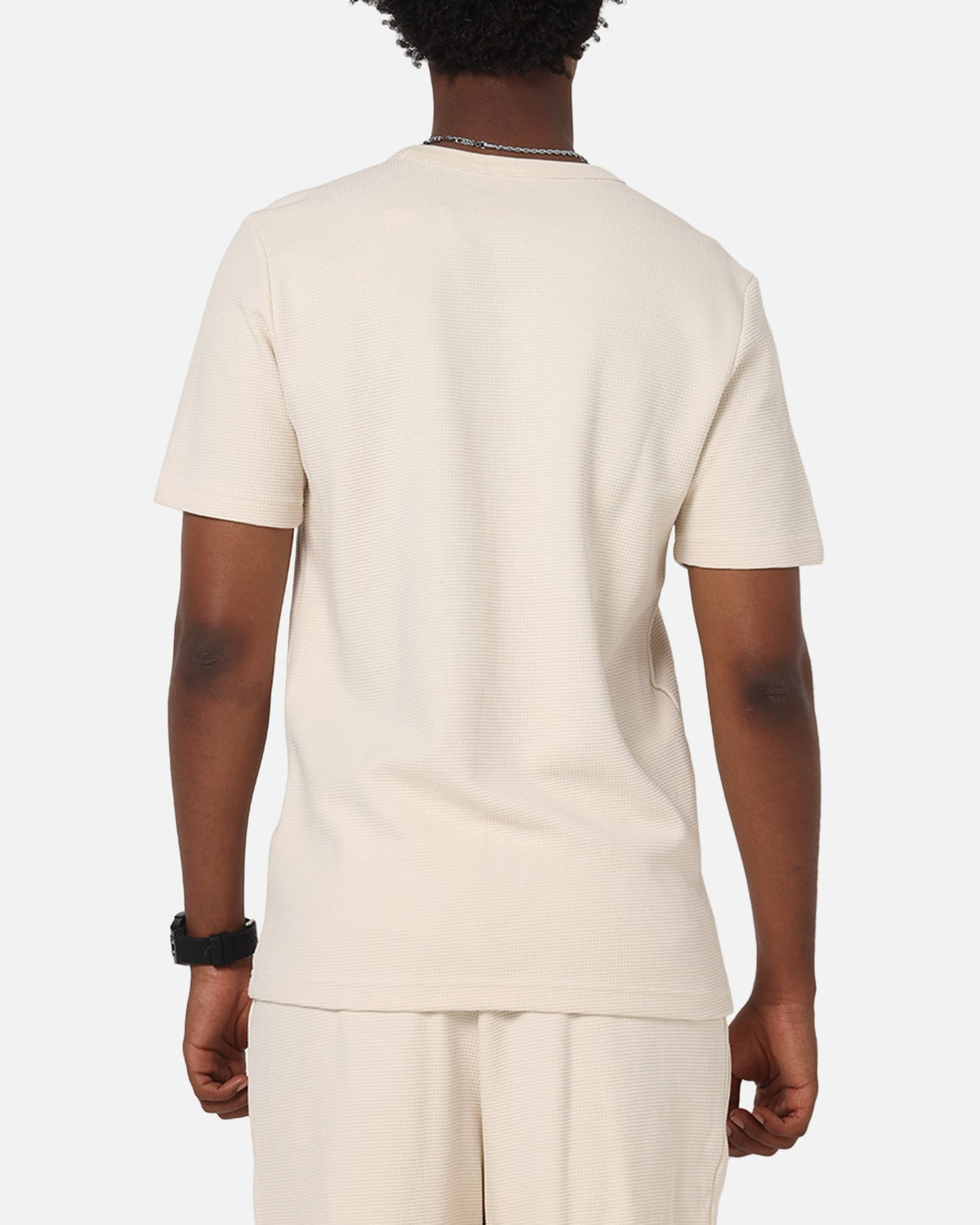 Best-Selling Adidas Trefoil Essentials Waffle T-Shirt Wonder White