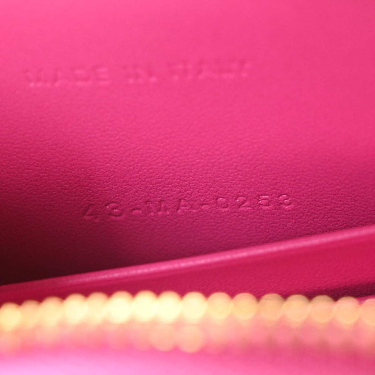 Calfskin CD Signature Oval Crossbody Camera Bag Rani Pink AT My store
