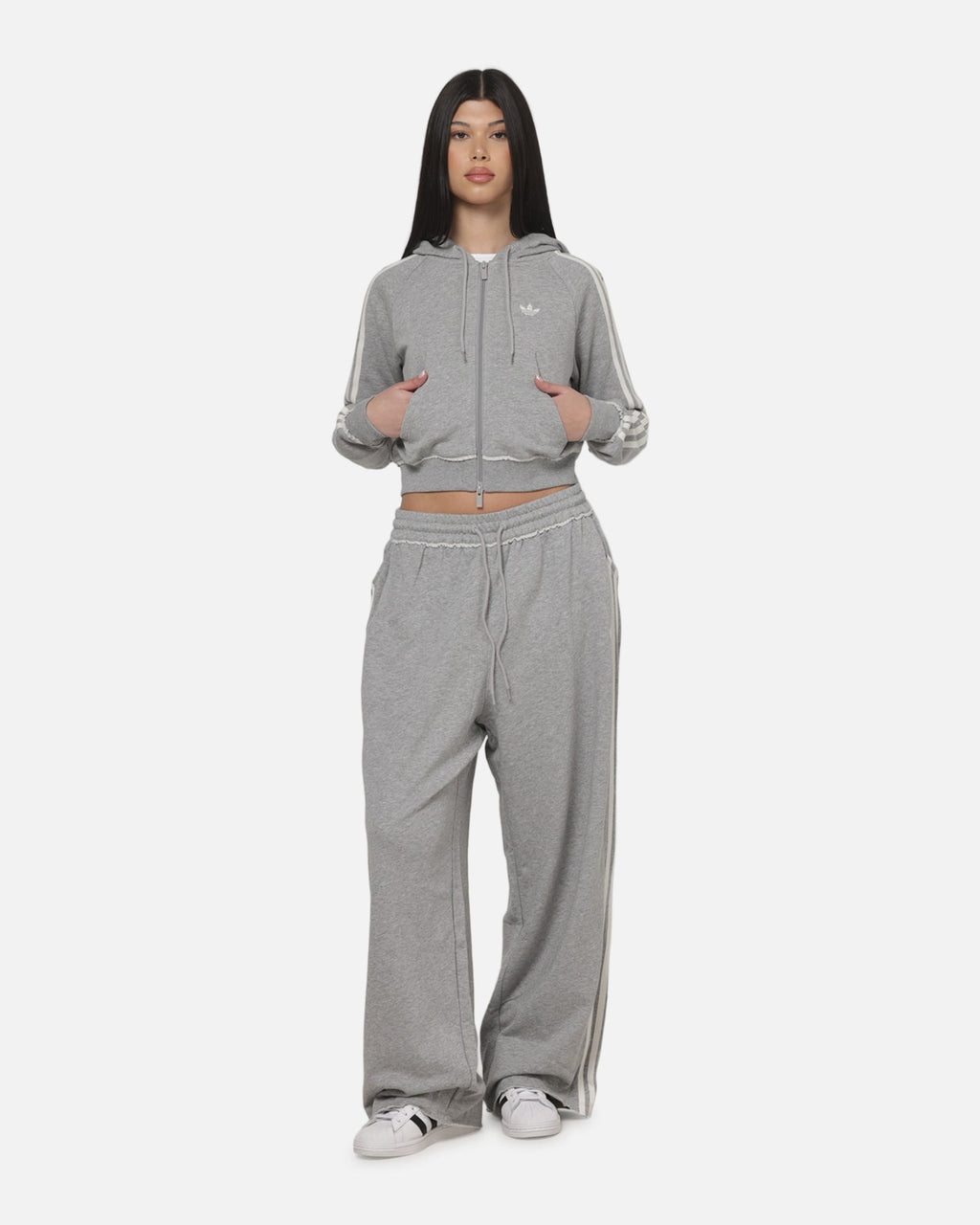 Best-Selling Adidas Women's Graphic Loose Sweat Pants Medium Grey Heather