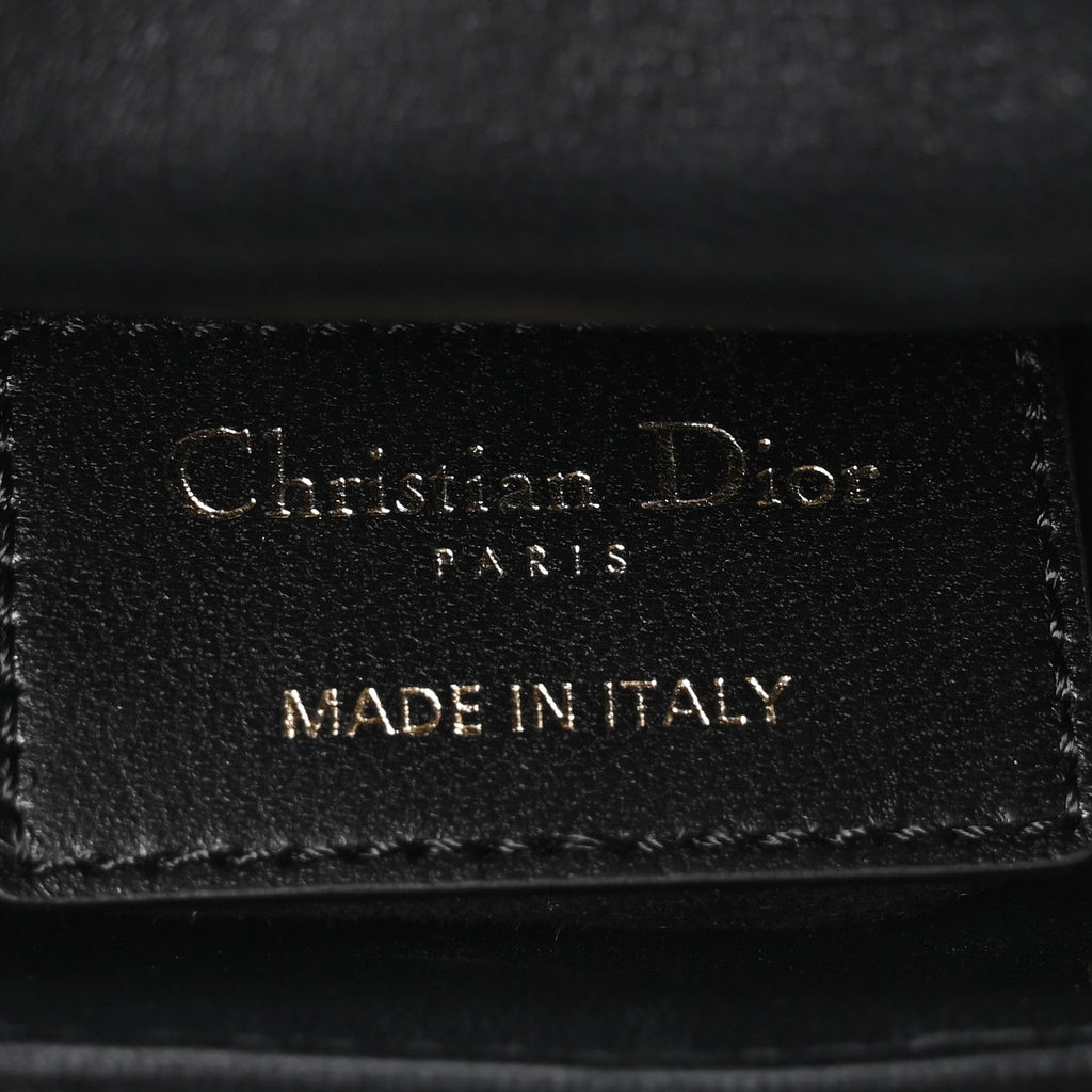 Lambskin Cannage Micro Lady Dior Black AT My store