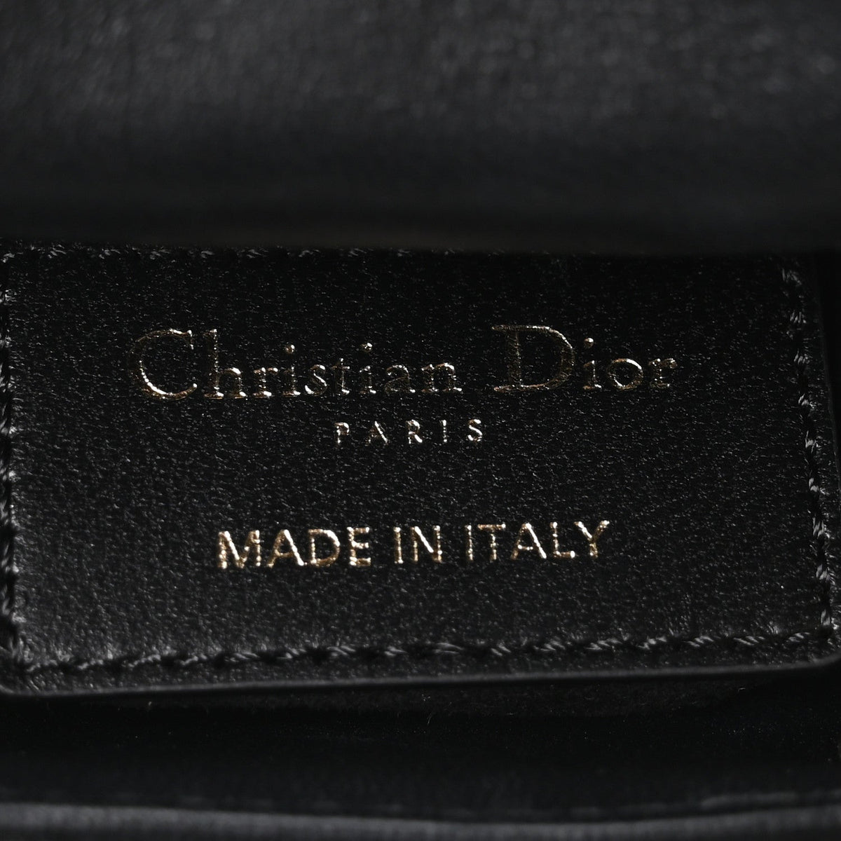 Lambskin Cannage Micro Lady Dior Black AT My store