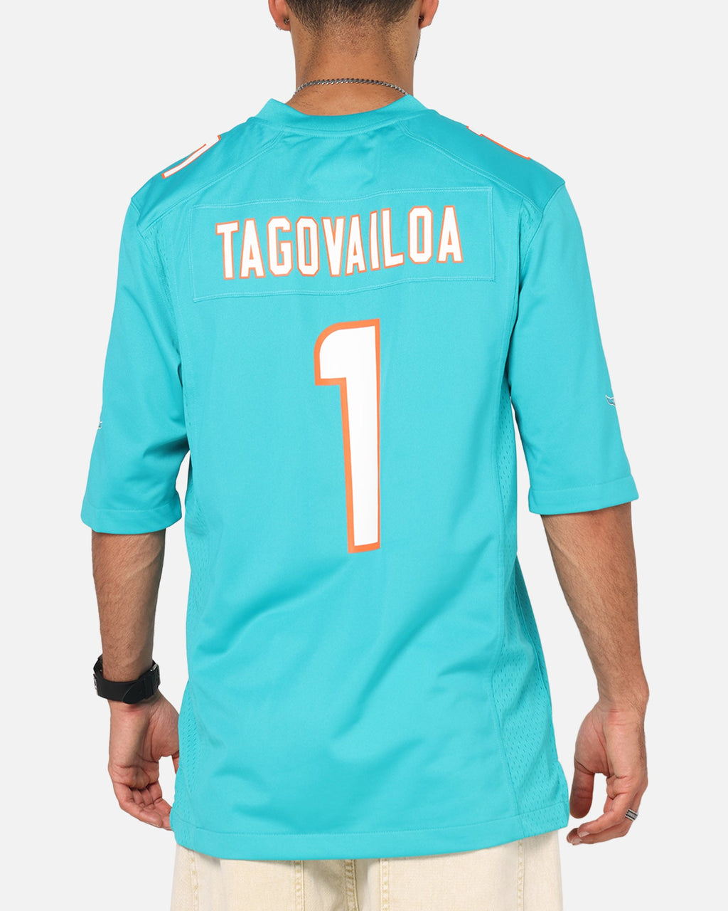 Top Seller Nike Miami Dolphins Tua Tagovailoa #1 Home Game NFL Jersey  Turbo Green